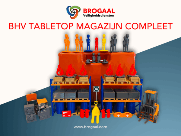 BHV Tabletop set Magazijn Compleet