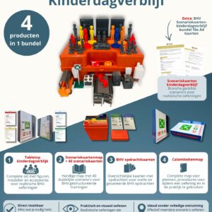 BHV Oefenbundel Kinderdagverblijf van Brogaal voor BHV oefening