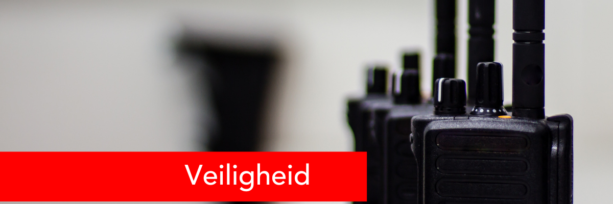 Veiligheid portofoongebruik